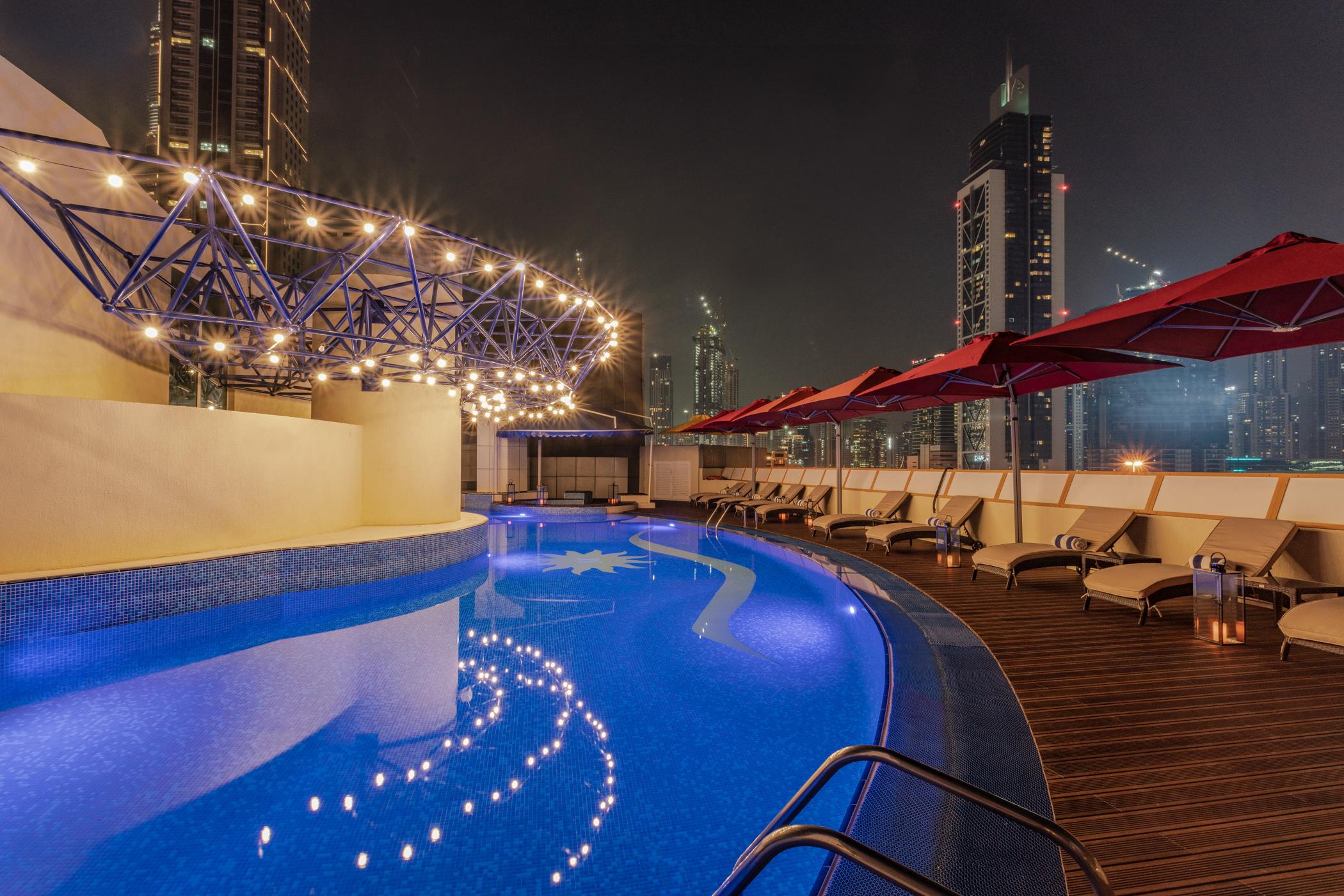 Leva Hotel Mazaya Centre Dubai Luaran gambar
